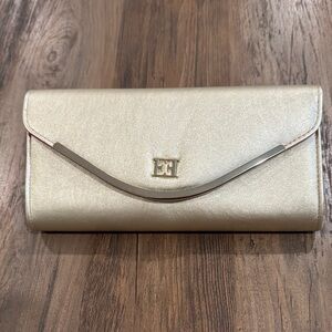 Escada Elegant Gold Clutch